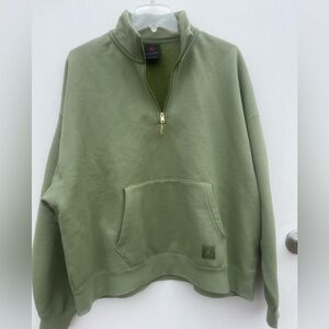 Women's Jordan Flight Fleece Quarter-Zip Top Size L